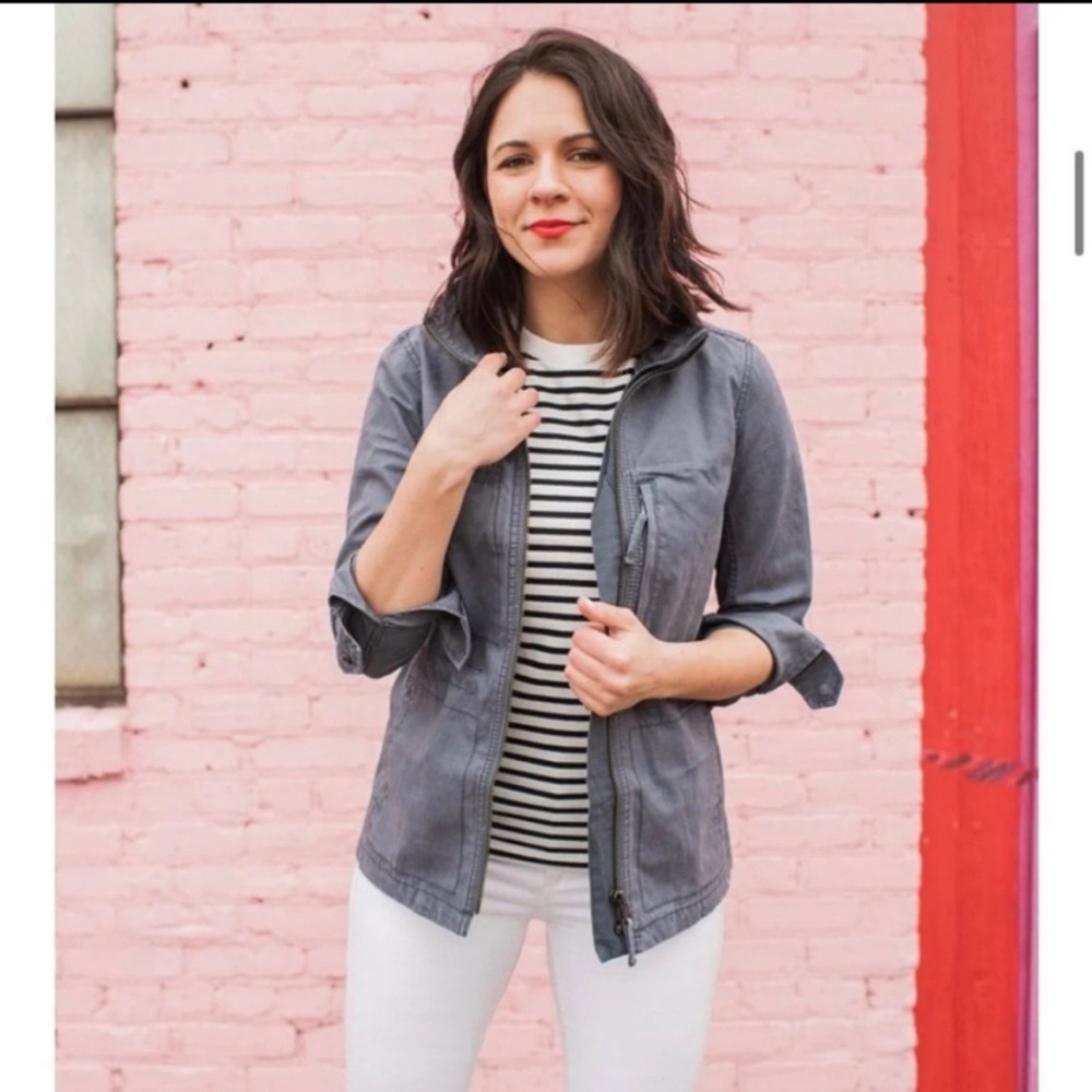 •Madewell Blue Utility Jacket•